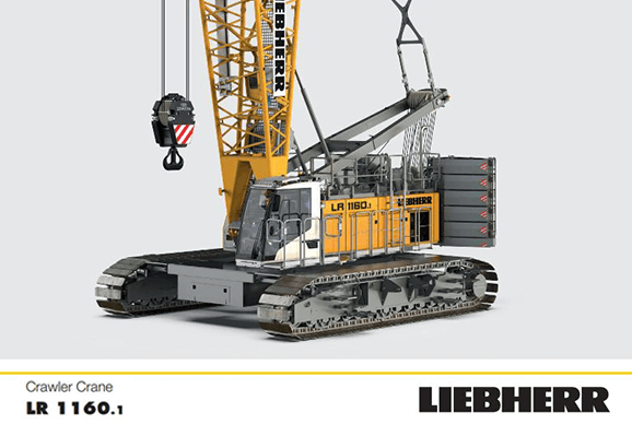 LR1160.1 Crawler Crane Hire